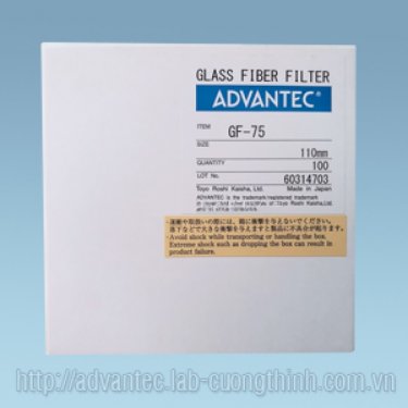 Giấy lọc sợi thủy tinh GF-75