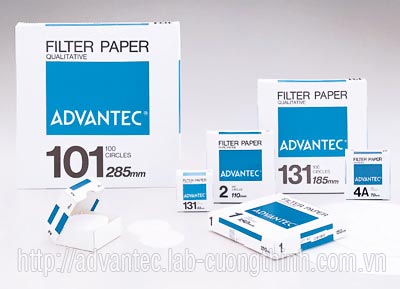 giấy lọc định tính advantec