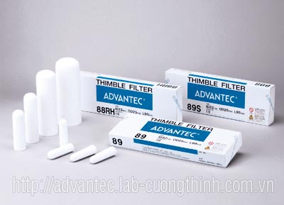 GIẤY LỌC HÌNH TRỤ | ỐNG LỌC ADVANTEC